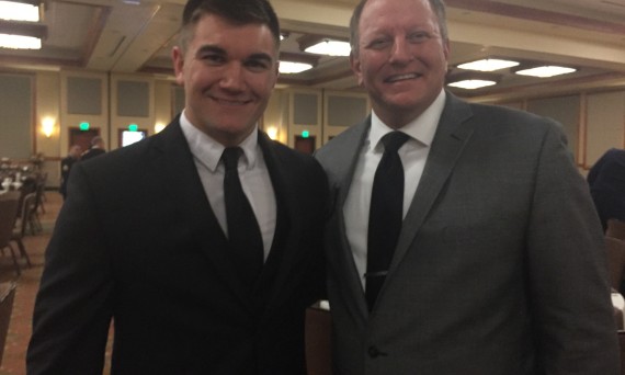 EANGUS Humanitarian Award Winner Alek Skarlatos